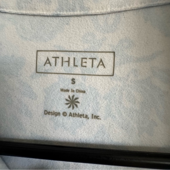 Athleta 1/4 zip Top Long Sleeve Women’s Size Small - Picture 7 of 10